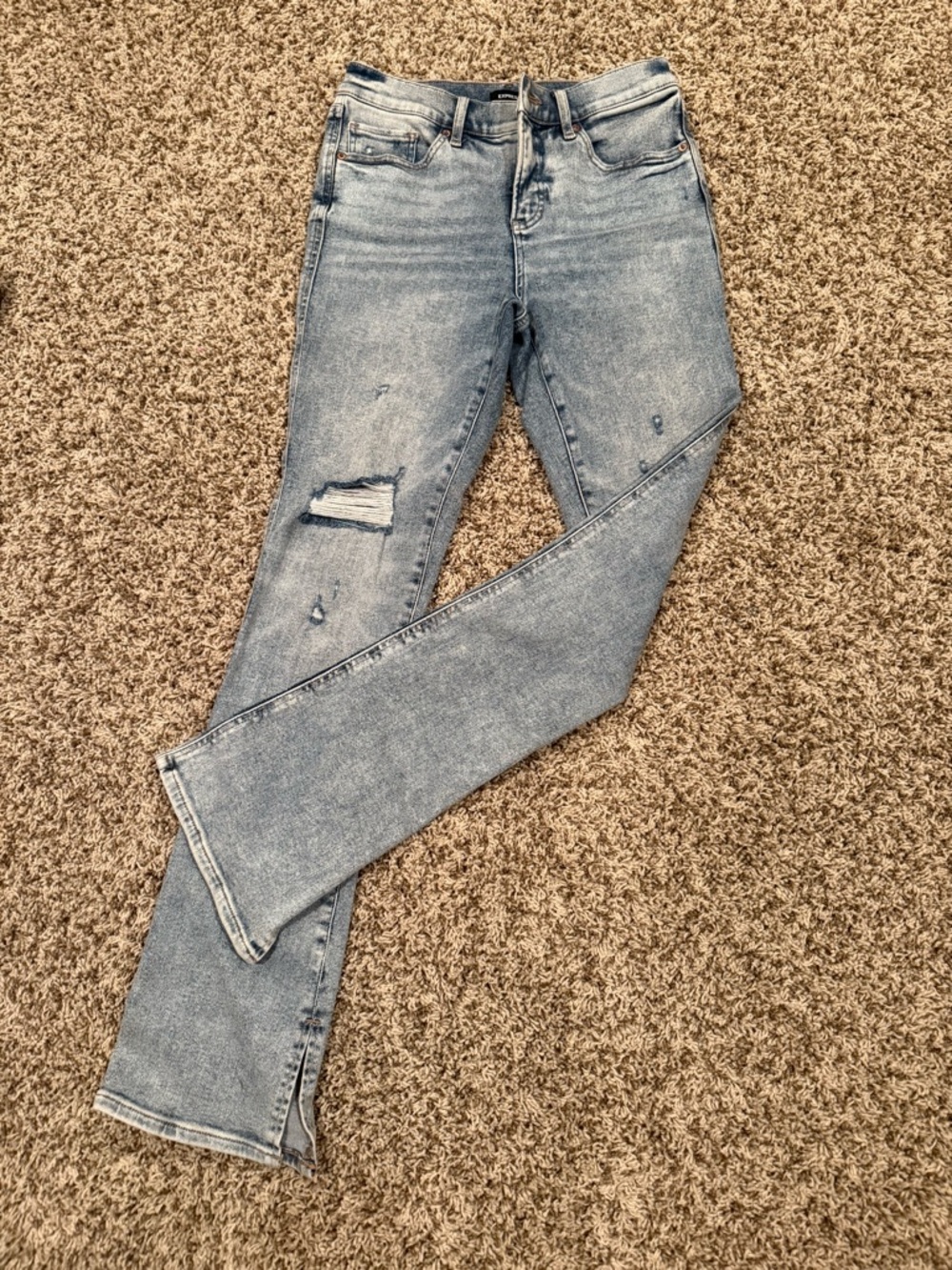 Express skyscraper jeans size 6R
